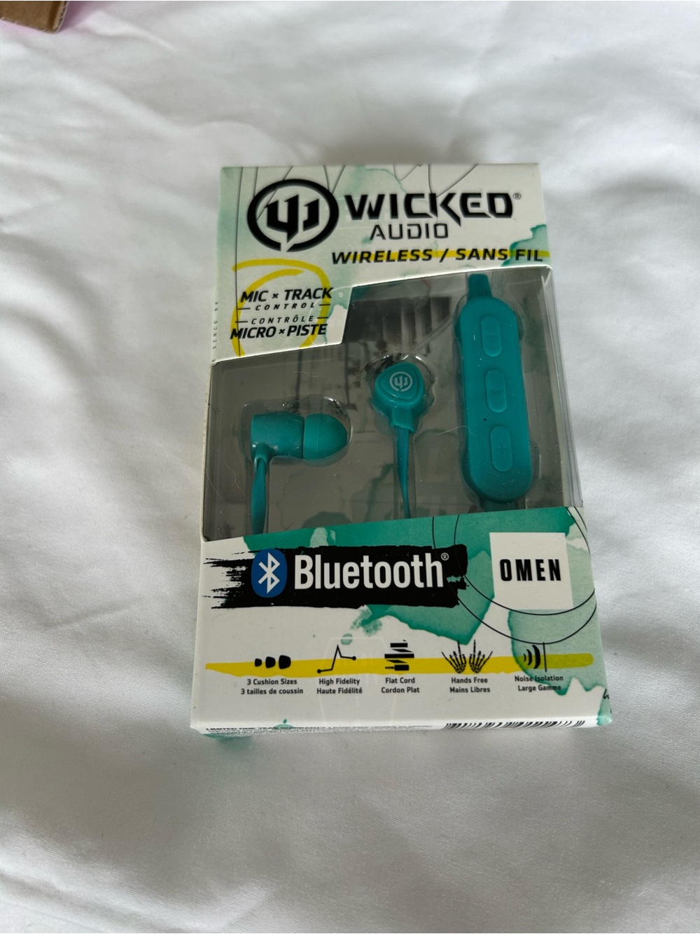 Wicked,Omen Bluetooth Wireless Earbuds - Teal